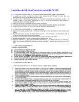 Questões De Direito Constitucional - Cespe.pdf